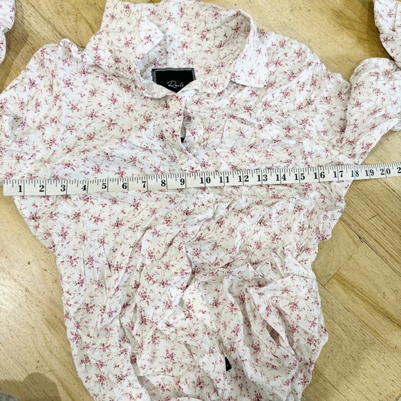 Rails Floral button down blouse NWT - Picture 13 of 15